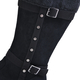 LA MAREY Faux Fur Boots (Size 6) - Black