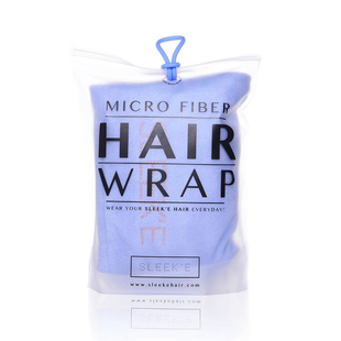 Sleeke Microfibre Hair Wrap (Size 62x25x10Cm) - Baby Blue