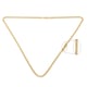 Hatton Garden Close Out Deal- 9K Yellow Gold Curb Necklace (Size - 20), Gold Wt. 5.80 Gms