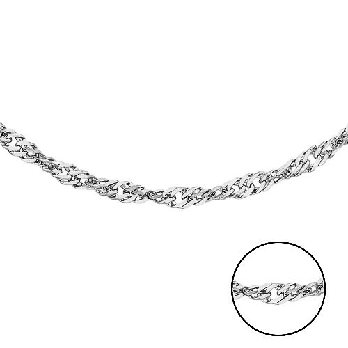RHAPSODY Twist Curb 18 Inch Chain 
