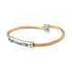 One Time Close Out Deal- Bangle (Size 7.5) in Yellow Gold Tone