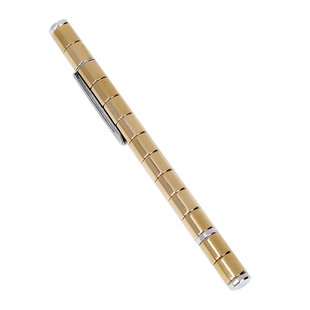 Decompression Magnetic Metal Ball Pen in a Gift Box - Gold