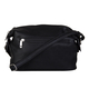 Bulaggi Collection - Wave Crossbody Bag with Zipper Closure (Size 24x17x10cm) - Black