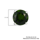 Chrome Diopside Stud Earrings (with Push Back) in Sterling Silver 1.15 Ct.