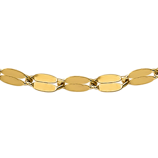 9K Yellow Gold  Chain,  Gold Wt. 0.97 Gms