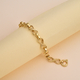 Maestro Collection - 9K Yellow Gold Infinity Link Bracelet (Size - 7.5) with Senorita Clasp, Gold Wt. 5.68 Gms