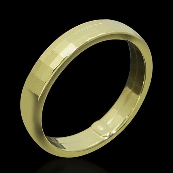 Royal Bali Collection 9K Y Gold Band Ring