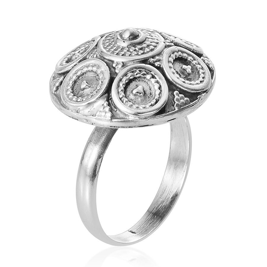 Tribal Collection of India Sterling Silver Ring, Silver wt 5.99 Gms.