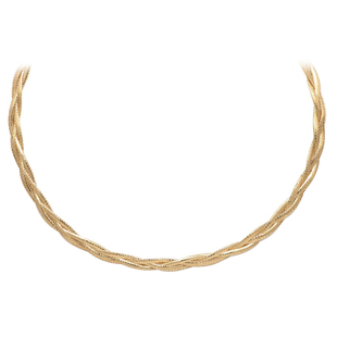 9K Yellow Gold Necklace (Size - 18), Gold Wt. 2.66 Gms