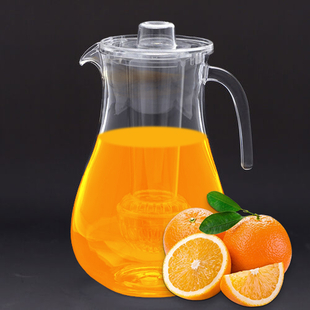 Fruit Infusion Pitcher with Lid and Handle
