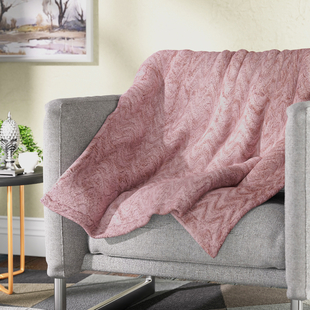 Soft Sherpa Blanket - Pink