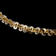 Yellow Gold Overlay Sterling Silver Rock Chain (Size - 24) with Lobster Clasp
