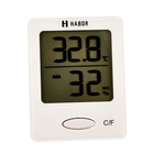 KINGSWERE Room Thermometer (Size 6x4 cm) - White