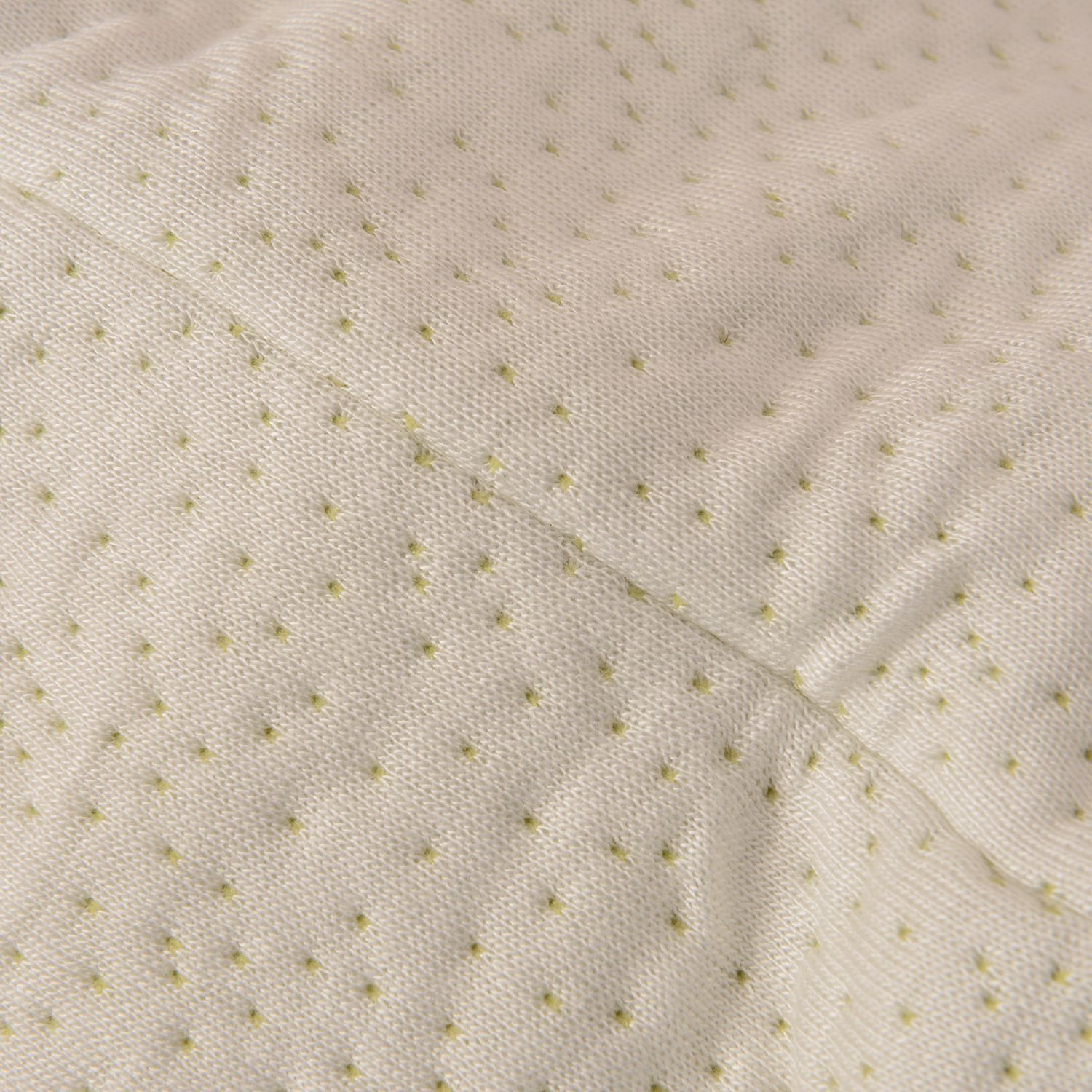 Bamboo Memory Foam Cloud Pillow with Removable Supersoft Cover, Hypoallergenic, Antimicrobial (Size 75x50 cm).