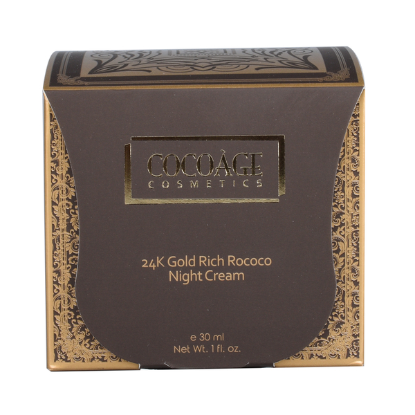 Cocoage: 24k Gold Rich Rococo Night Cream - 30ml