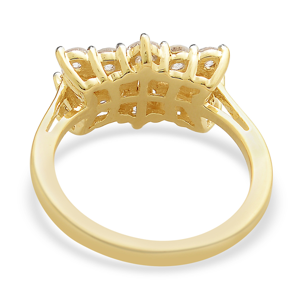 ILIANA 18K Yellow Gold Diamond (Rnd) Ring 1.000 Ct.