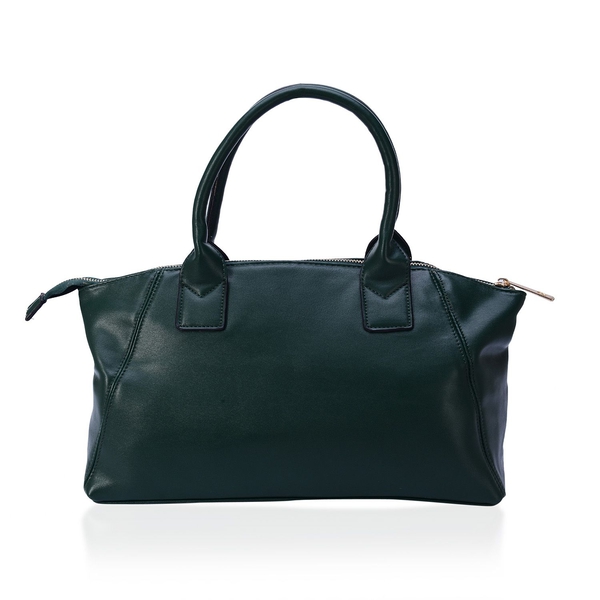 Green Colour Tote Bag (Size 39x24x13 Cm)