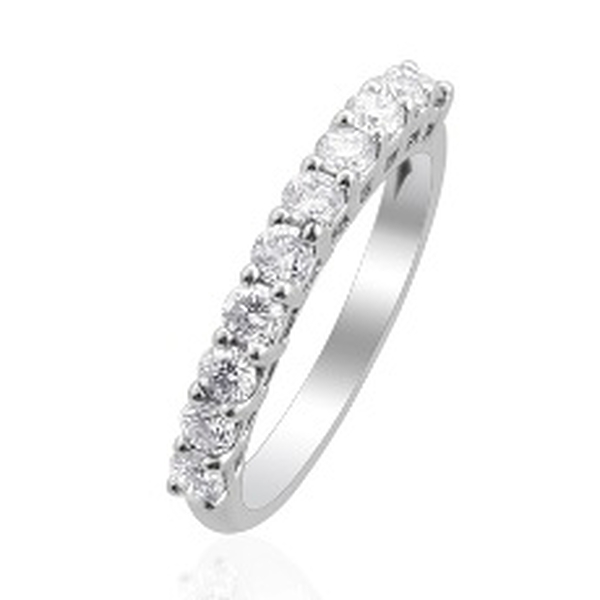 RHAPSODY 950 Platinum Diamond (Rnd) Ring  0.750 Ct.