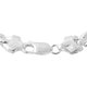 Vicenza Collection-Sterling Silver Panther Link Bracelet (Size 8), Silver wt 8.90 Gms