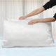Set of 2 - Both Sides 100% Mulberry Silk Pillowcase (Size:50x75cm) - Ivory