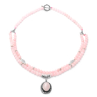 Rose Quartz Necklace (Size - 20)