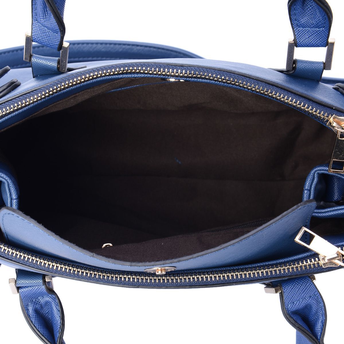 Sienna Navy Blue Tote Bag with Adjustable and Removable Shoulder Strap (Size 36x24x10 Cm)