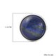 Lapis Lazuli Stud Cufflink in Silver Tone 16.50 Ct.