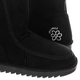 GURU Womens Winter Fluffy Ankle Boots (Size 3) - Black