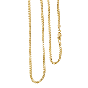 Hatton Garden One Time Close Out Deal - 9K Yellow Gold Victory Necklace (Size - 22) With Lobster Cla