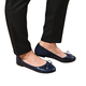 La Marey Snake Skin Pattern Loafer Shoes (Size 3) - Navy