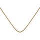 Hatton Garden Close Out - 9K Yellow Gold Curb Necklace (Size - 20) With Lobster Clasp, Gold Wt. 4.00 Gms
