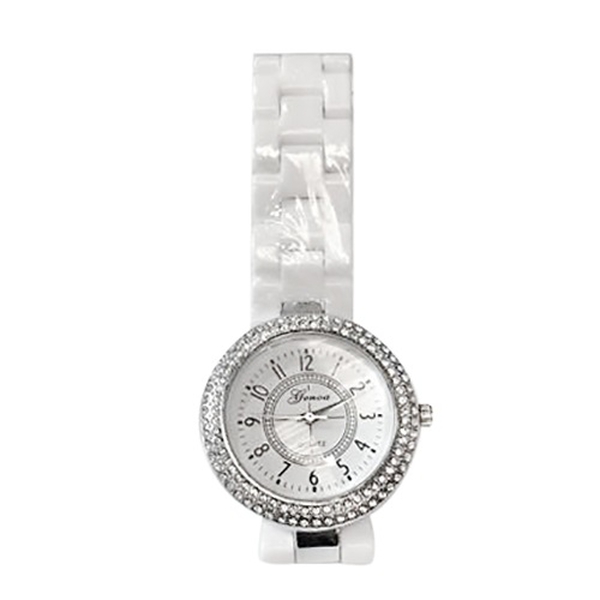 Genoa White Crystal (1.00 Ct) Watches  1.000  Ct.