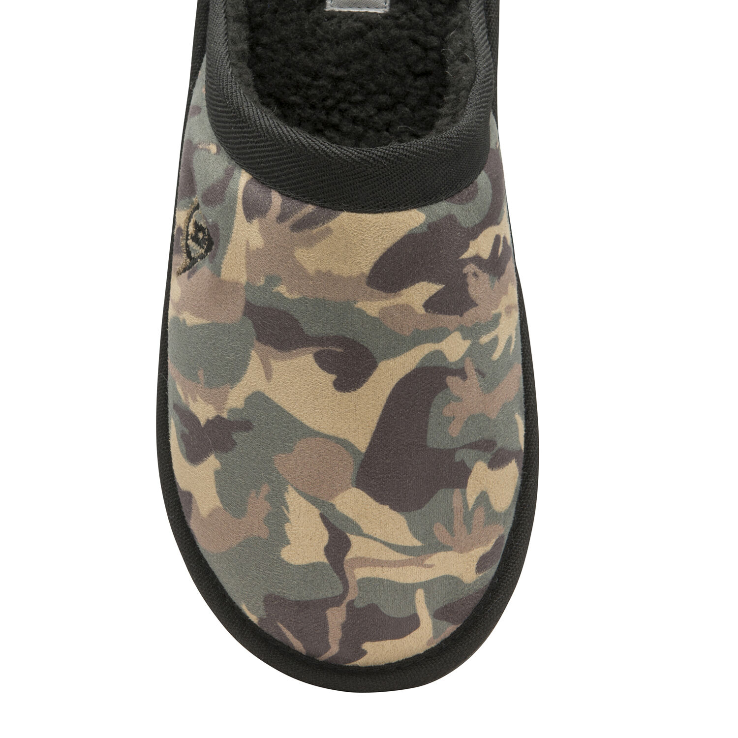 Dunlop Mens Camo Slipper Mules Small (Size 7-8)
