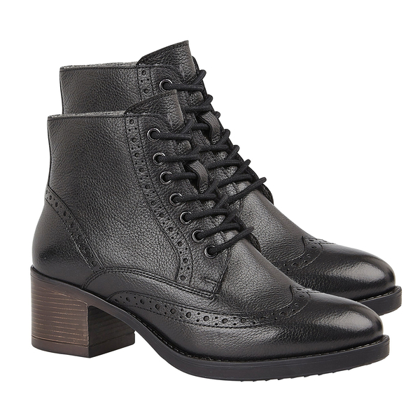 LOTUS Amira Boots (Size 3) - Black