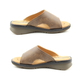 Heavenly Feet Womens Ginger Memory Foam Sandal in Brown (Size 7)