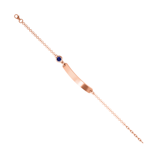 Tanzanite Bracelet (Size 6 with Extender) in Rose Gold Overlay Sterling Silver, Silver wt 5.10 Gms