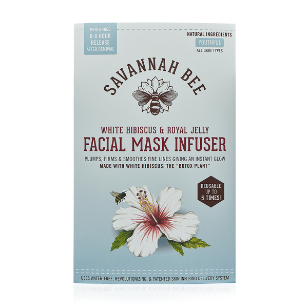 Savannah Bee White Hibiscus & Royal Jelly Facial Mask Infuser -   will be sent in 4-5 working days