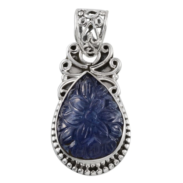 Tribal Collection of India Tanzanite Pendant in Sterling Silver 11.500 Ct.
