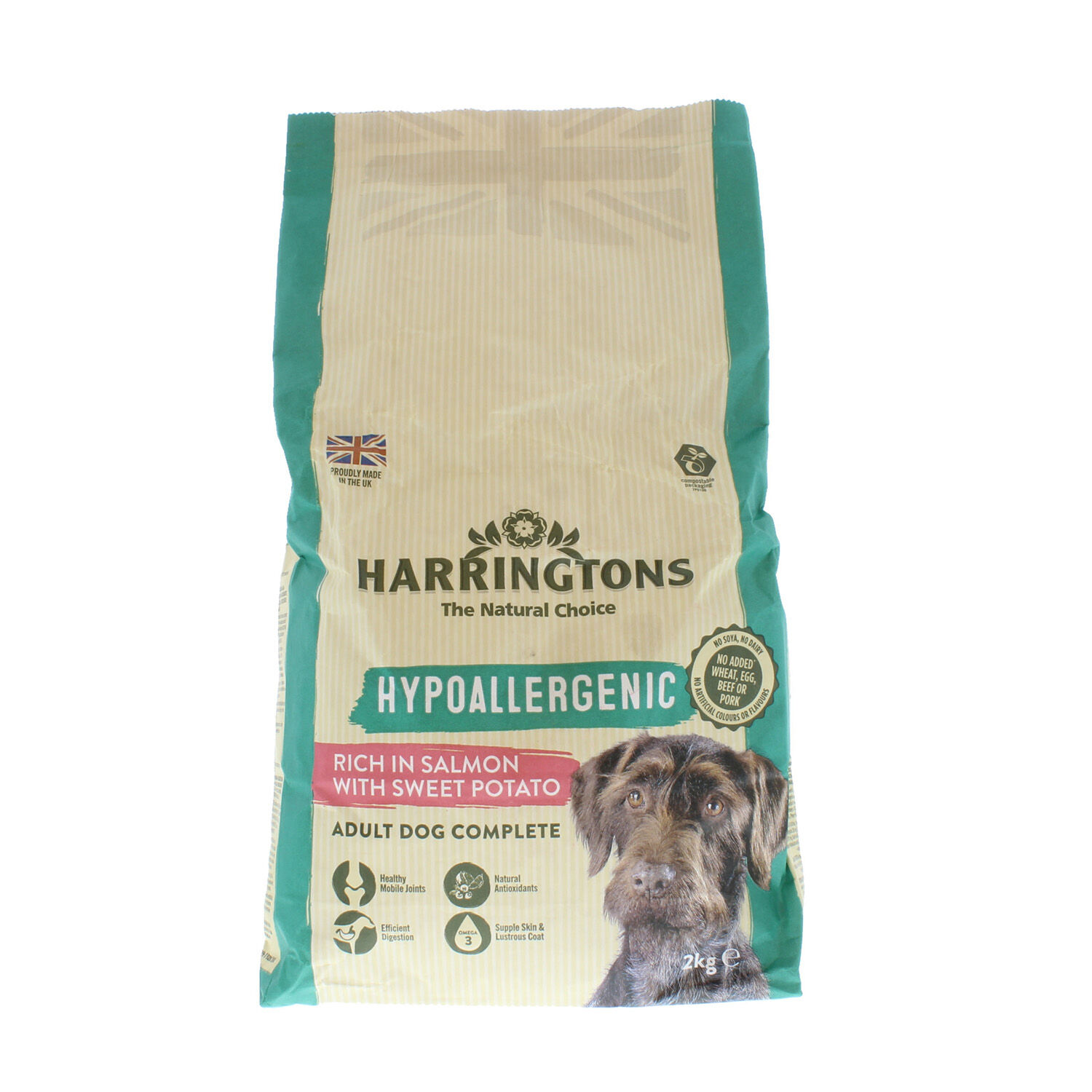 harringtons hypoallergenic salmon and sweet potato 5kg