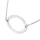 Inital O Necklace (Size - 20) in Stainless Steel