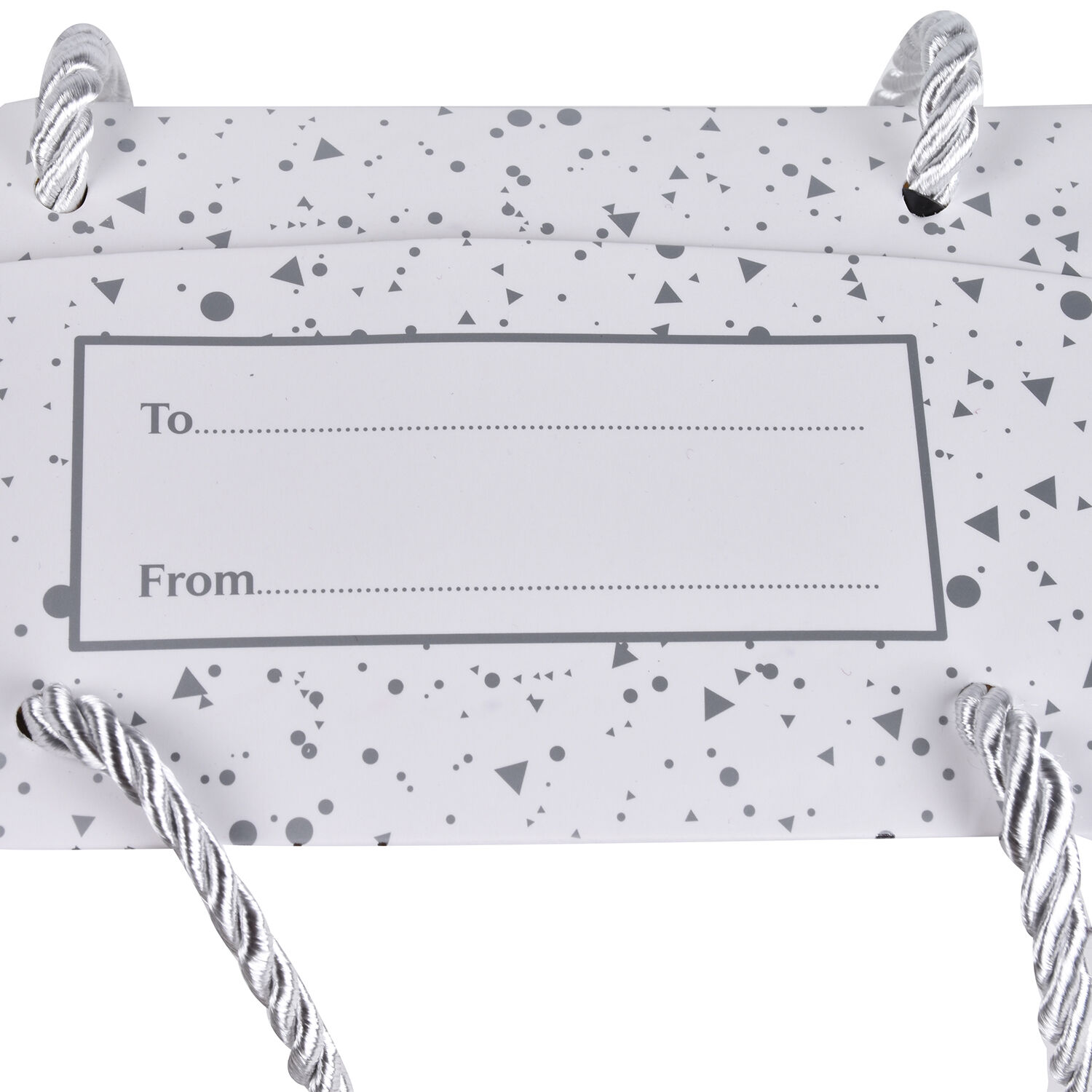 Pack of 3 Christmas Gift Boxes - Includes 3 Assorted Silver Foil Designs