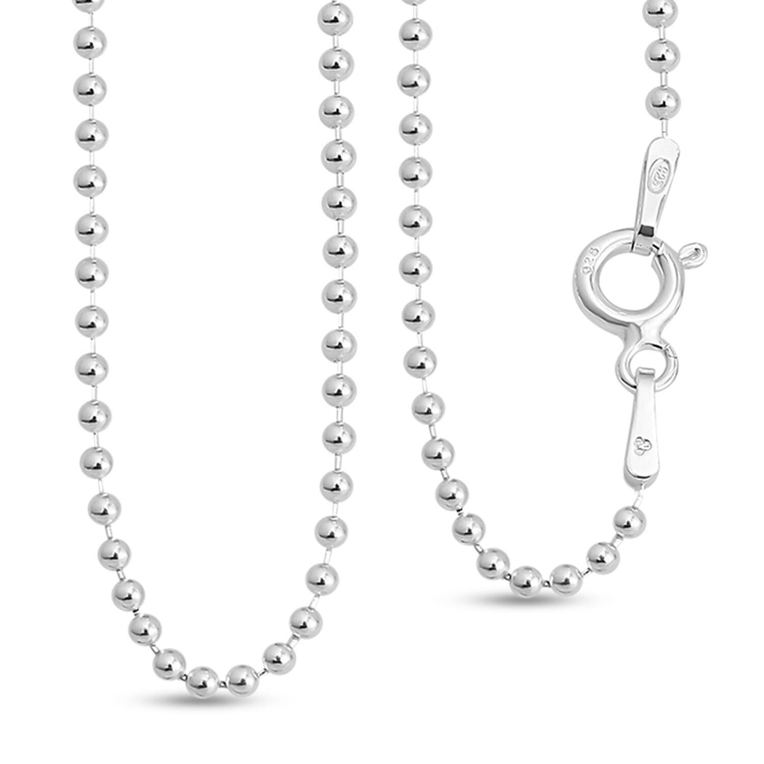 Ball Chain in Sterling Silver 30 Inch 