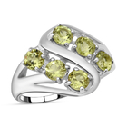 Hebei Peridot Ring (Size M) in Sterling Silver 1.29 Ct.