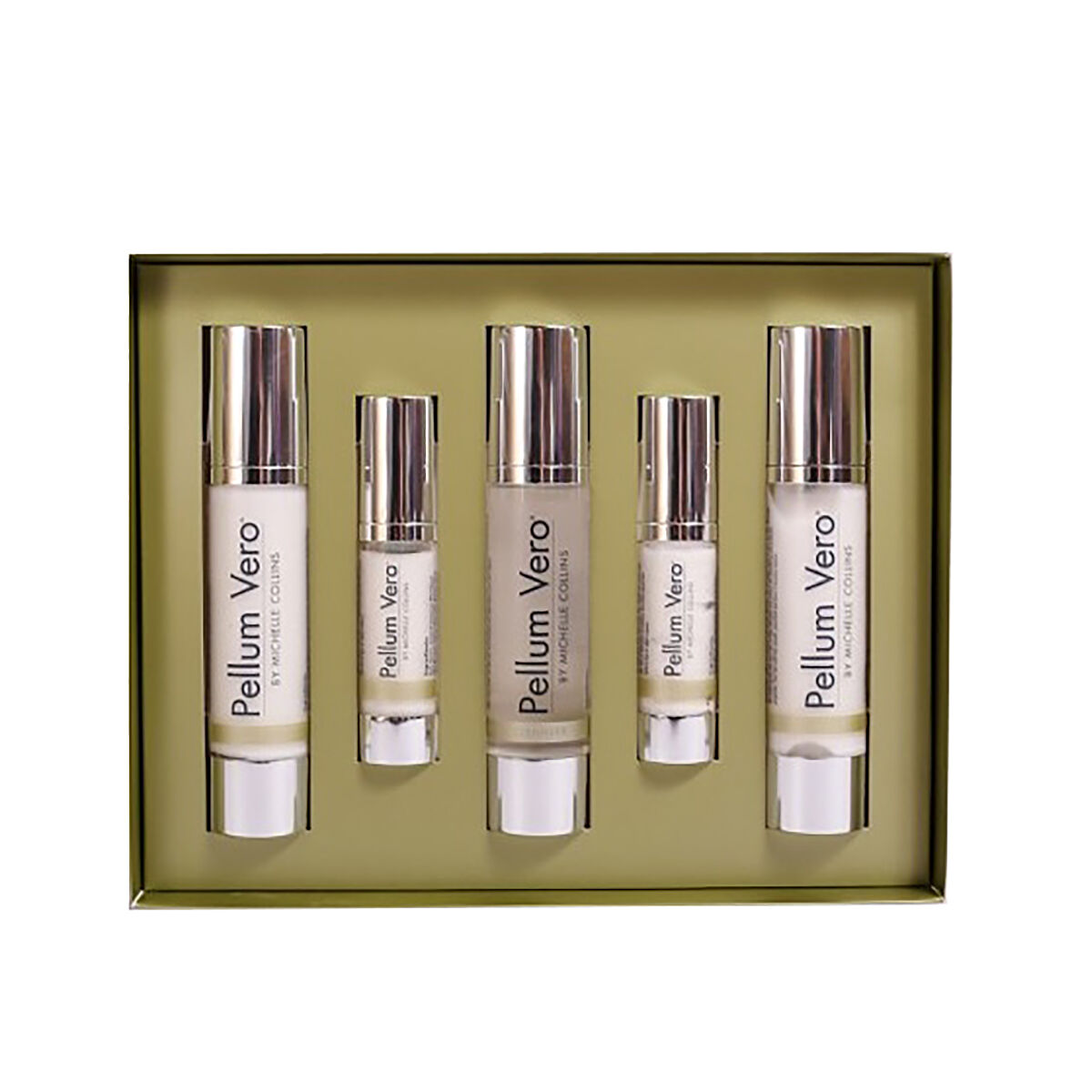 Michelle Collins: Pellum Vero Set (Incl. Cleanser - 50ml, Day Cream - 50ml, Night Cream - 50ml, Seru