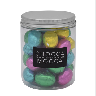 Chocca Mocca Mini Milk Chocolate Eggs Jar 200g