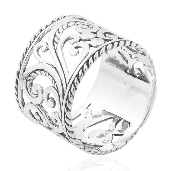 Royal Bali Collection Sterling Silver Hand Made Ring