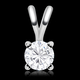 RHAPSODY 950 Platinum IGI Certified Diamond (VS/F) Pendant 0.50 Ct.