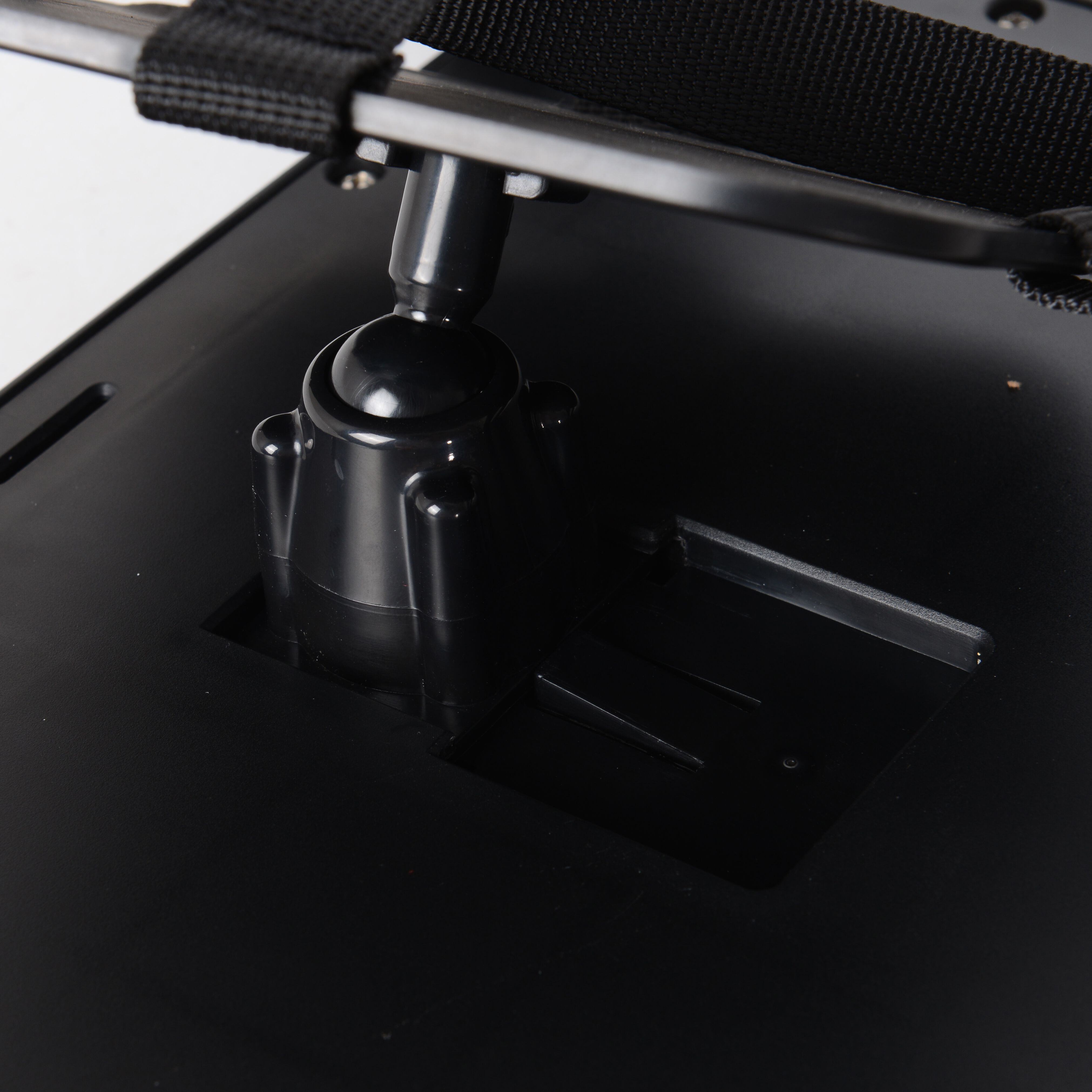 Black Colour Back Seat Car Baby Mirror (Size 30x19 Cm)