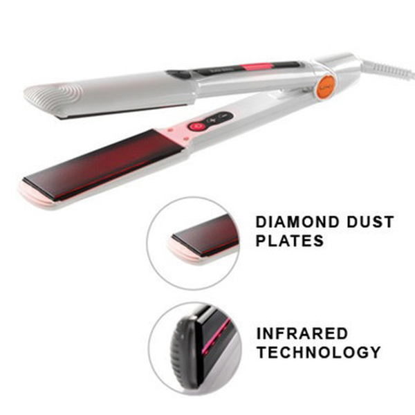 MAX CENTINI- Splash Detangling Brush Pink, Heat Resistant Comb, Heat  Resistant Hair Clips and Heat Mat