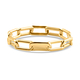 9K Yellow Gold Paperclip Ring